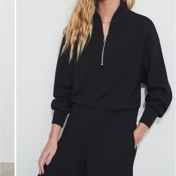 Varley NEW Davidson wovan sweatshirt - Picture 5 of 8